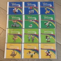 DWE story and songs 1-12 CDケース
