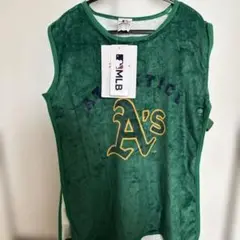 MLB アスレチックス スリーパー　50×70