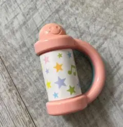 カラフルな星と音符のラトル