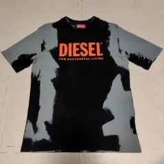 DIESEL ディーゼル Kids　タイダイ ロゴ プリント 半袖 Tシャツ