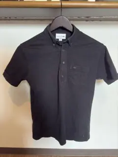 LACOSTE ブラック ポロシャツ US XS