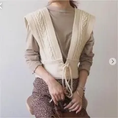 ニットベスト