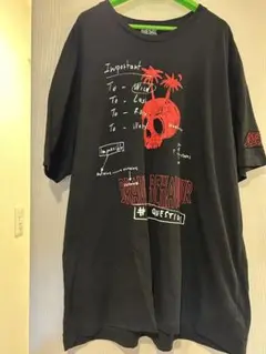 DIESEL スカルデザイン Tシャツ ビッグシルエット