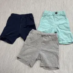トップバリュ コットンパンツ3点セット