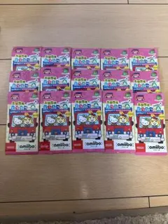 どうぶつの森/復刻版サンリオamiiboカード/15パックセット