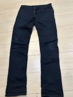 WHYRED ブラックデニム スリムフィット