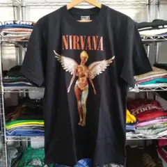 ニルヴァーナ 両面プリント バンドＴシャツ XL