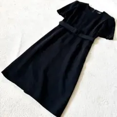 SOIR BENIR ブラックワンピーススーツ 9AR 東京ソワール　礼服