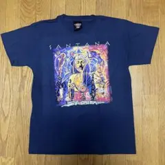 サンタナ　バンドTシャツ　ネイビー　ビンテージ　M shoot