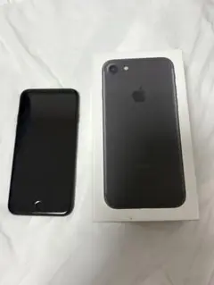 iPhone 7 32GB ブラック　SIMフリー 最大容量　83%付属品あり