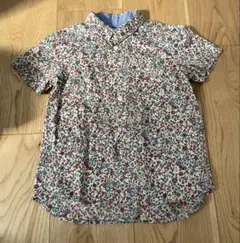 MINATONO TENRANKAI 花柄 半袖シャツ