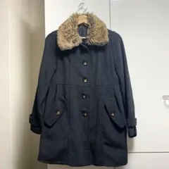 OLIVE des OLIVE ファー付きコート
