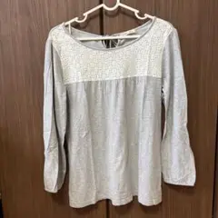 Days basic グレー 七分袖 トップス