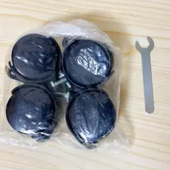 ネジ式キャスター ねじ込み式 ストッパー付 50mm 4個