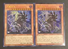 遊戯王OCGカード 『天獄の王』ウルトラレア 2枚セット