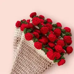 花束ブランケット　バラ