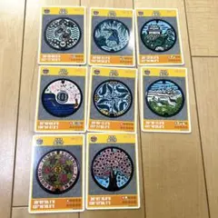 001 含む　岐阜県　マンホールカード　8枚セット