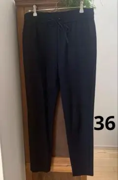 バッカ　トゥモローランド　ウールテーパードパンツ　36