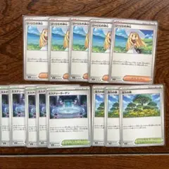 ポケモンカードリーリエの決心 活力の森 ミステリーガーデンノーマル セット