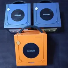 ジャンク品 ゲームキューブ本体 3台セット バイオレット オレンジ