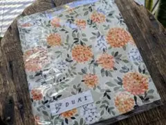 【大幅お値下げ】花柄　ハンドメイド　ブックカバー