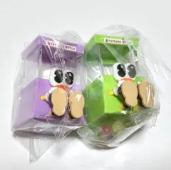 おすわりちゃんズ カプセルトイ ごきげんカラーver. 2種