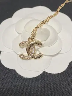 CHANEL ヴィンテージ チャームボタン ネックレス