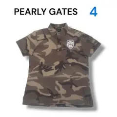 ⬜️PEARLY GATES★メンズゴルフウェア★ポロシャツ★4★T81413