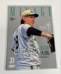 BBM 2025 オリックス 宮城大弥 バリエーション シークレット SP