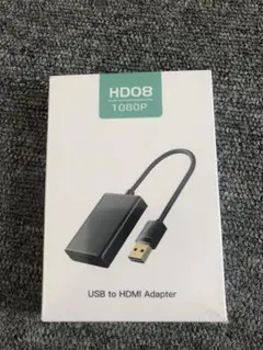 USB HDMI 変換アダプタ USB3.0 変換 ケーブル 内蔵 5Gbps