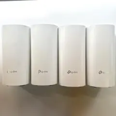 TP-LINK ルーター deco M4R4台セット ホワイト メッシュ構成化