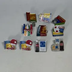 アテネオリンピック　コカ・コーラ　ピンバッチ