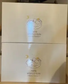 新品未使用　匿名配送　ムーミン　枕　２種セット