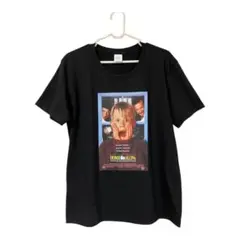 ホームアローン Tシャツ　マコーレー・カルキン　映画ハリウッド ブラック　M 黒
