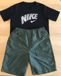 NIKE Tシャツとユニクロハーフパンツセット150cm