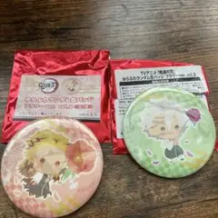 鬼滅の刃　煉獄さん　缶バッチ　2点セット