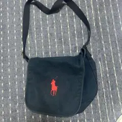 Ralph Lauren ネイビー ショルダーバッグ
