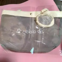 スヌーピーメッシュバッグ