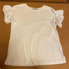 Angelicas フリル袖 ホワイトTシャツ