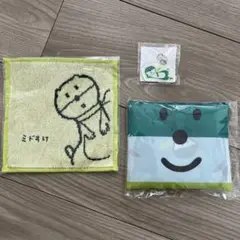 三井住友銀行 ミドすけ アンブレラマーカー ハンカチ タオル エコバッグ