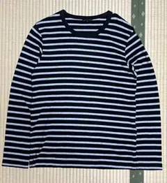 00s OLD UNIQLO border long tee shirt y2k
