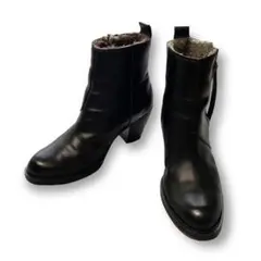 Acne Studios サイドジップ ピストルブーツ 内ボア 23.5 黒