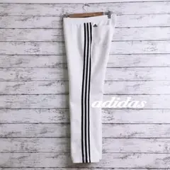r0113 adidas 3本ライン ホワイトパンツ サイズ