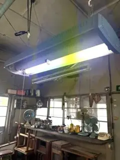 昭和レトロ　National 蛍光灯照明　吊り下げ照明　レトロ照明　松下電器