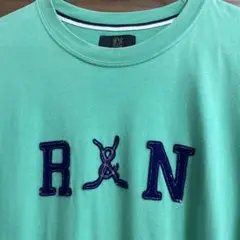 【R.NEWBOLD】Tシャツ　メンズLサイズ　グリーン系　半袖