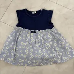 SIMPLE FREE 花柄Tシャツ 80サイズ