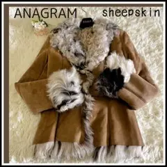 【リアルムートンコート 】ANAGRAM 羊革 リアルファー 2way IENA