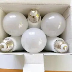 LED電球 口金直径26mm 電球　6個