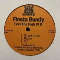 Finsta Bundy Feel The High Pt II TK 002