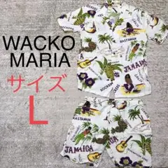 WACKO MARIA セットアップ アロハシャツ ジャマイカ ハワイアン L
